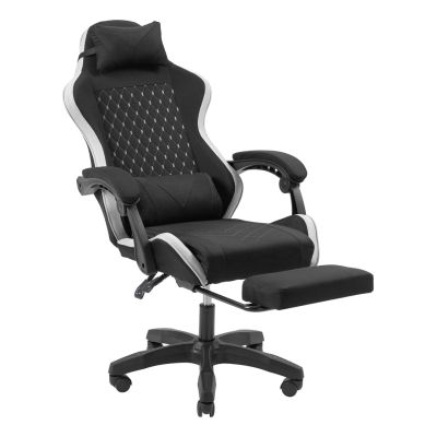 7. TACENS MARS MGC-X FABRIC Black/White - gaming chair