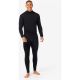 Men’s long-sleeve thermal shirt SUPER.NATURAL M Hot 6 Pack Turtleneck black