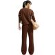 8. Nike Studio Fleece Medium Weigh Women's Pants Brown IM8078 259