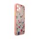 3. Design Case for iPhone 12 Pro Max flower pink