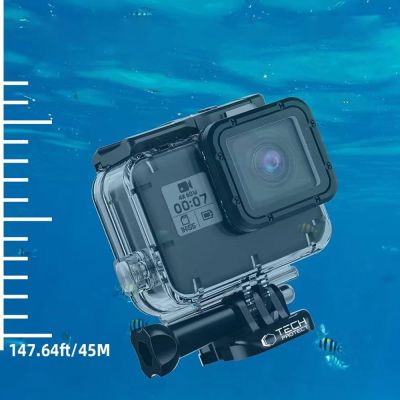 3. Tech-Protect GA200 Waterproof Case for GoPro Hero 5 / 6 / 7 - Transparent