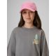 3. Loose T-shirt with print for girls 4F 4FJRSS26TTSHF3980-25S