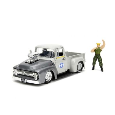 Jada Toys Street Fighter 1956 Ford Pickup car model 1:24