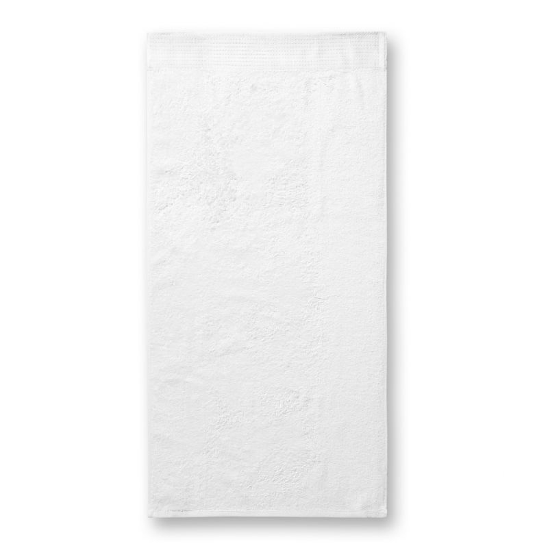 Large unisex Bamboo Bath Towel (white)