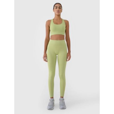 8. Women's seamless training leggings 4F 4FRSS25TFTIF309-42S