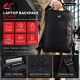 NANORS LAPTOP BACKPACK, 15.6", BLACK, 42X28.5X14, WATERPROOF RS204 B RS204 B