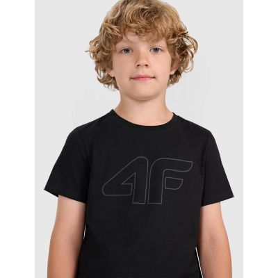 Boy's printed T-shirt 4F 4FJWMM00TTSHM2331-20S