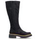 Women’s Comfortable Black Boots Rieker 72656-00