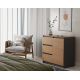 3. CHEST OF DRAWERS 1 DOOR 3 DRAWERS ANT/ART TABLETOP ART SET
