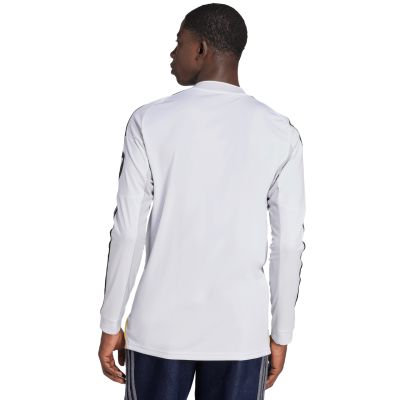 11. adidas Real Madrid 25/26 Long Sleeve Home Men's Jersey White JN8884