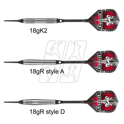 7. Harrows Assassin Darts 85% Softip HS-TNK-000013252