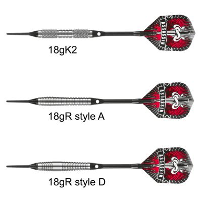 7. Harrows Assassin Darts 85% Softip HS-TNK-000013252