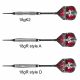 7. Harrows Assassin Darts 85% Softip HS-TNK-000013252