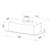 3. MAAN Ares M 60 built-in under-cabinet hood, black