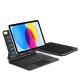 4. Tech-Protect Smartcase Magnetic with Keyboard for iPad 10.9” 2022 / iPad 11” 2025 - Black