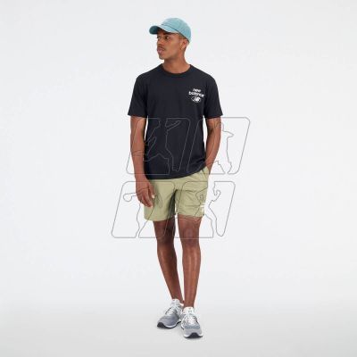 5. New Balance Essentials Reimagined Cott BK M T-shirt MT31518BK