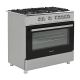 2. Ravanson KWGE-K90A Cheff gas-electric cooker (stainless steel)