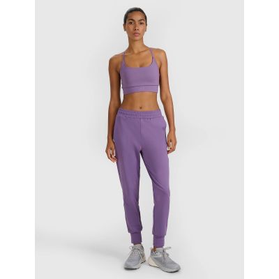3. Women’s Quick-Drying Training Trousers 4F 4FWAW25TFTRF0934-53S