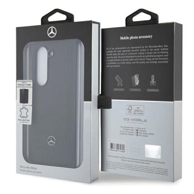 7. Mercedes Leather Urban case for Samsung Galaxy Z Fold 5 - black