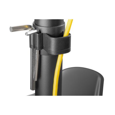 5. Single desk stand, 1xLCD, max. 32", max. 8kg, 180° PIVOT tilt and swivel