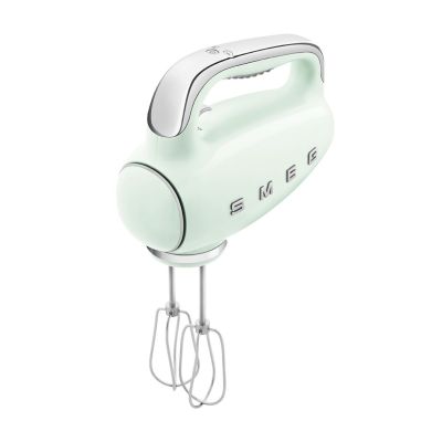 7. Smeg HMF01PGEU Hand Mixer in a Retro 1950s Style. Pastel Green.