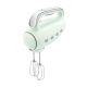 7. Smeg HMF01PGEU Hand Mixer in a Retro 1950s Style. Pastel Green.