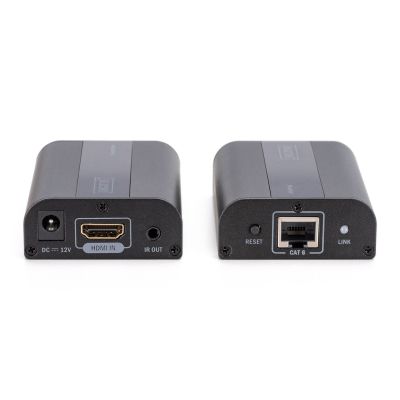 6. DIGITUS HDMI EXTENDER 30M/60M CAT.6 4K2K 30HZ/60HZ UHD HDCP 2.2 IR AUDIO (KIT) DS-55204