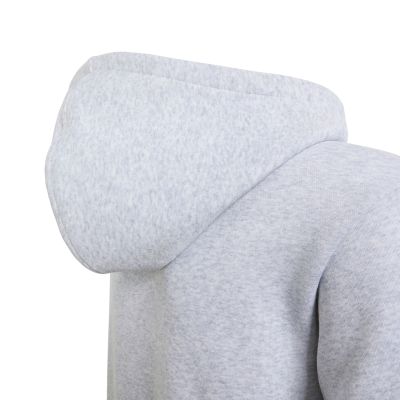 5. adidas Essentials Full-Zip Hoodie for Kids Light Gray KQ9050