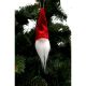 5. DECORATIVE PENDANT SANTA CLAUS 11CM RED