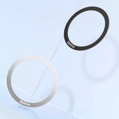19. Baseus Halo Series magnetic ring (2 pcs/package) silver (PCCH000012)
