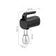 33. Starter kit: cordless hand mixer + battery black
