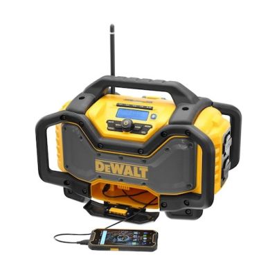2. DeWalt DCR027-QW Portable Radio (Yellow)