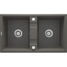 Granite sink, 2-bowl, ZQE_T203 5908212088685