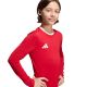 5. adidas Entrada 26 Long Sleeve Jersey Kids’ Shirt Red KF5878
