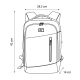 3. NANORS LAPTOP BACKPACK, 15.6", BLACK, 42X28.5X14, WATERPROOF RS204 B RS204 B