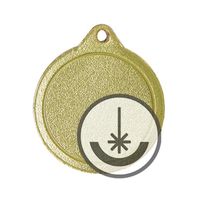 3. Laser engraved medal - RMI