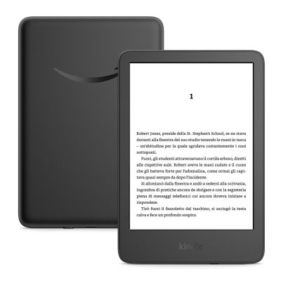 2. New Kindle (11th Generation) Ebook Reader - 2024 release 6" glare-free 16GB Wi-Fi (Ad-supported) Black