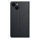 7. 3mk Wallet Case with Flip for iPhone 13 / 14 - Black