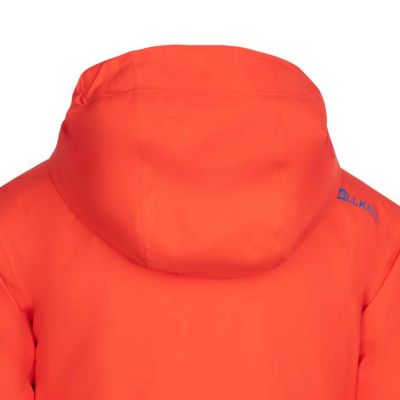 5. Trollkids Kids Hallingdal Jacket Outdoor Orange/Navy (226-705)