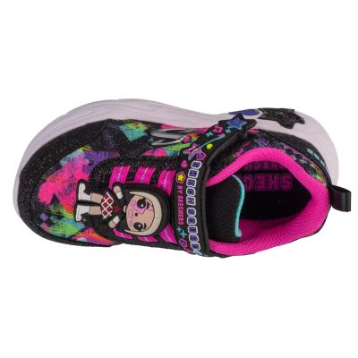 3. Skechers Snuggle Sneaks - Skech Squad 302214N-BKMT Black 23
