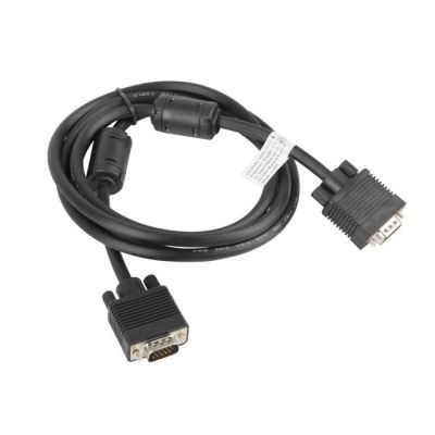 Lanberg CA-VGAC-10CC-0018-B cable (D-Sub (VGA) M - D-Sub (VGA) M; 1.8m; black)