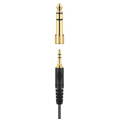 2. Sennheiser HD 25 PLUS - Professional headphones, closed, straight and spiral cable, additional velour pads, carrying case