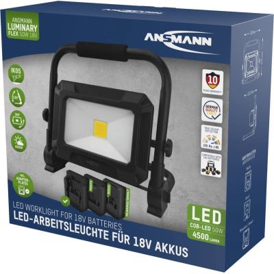 2. Ansmann FL50W Black LED 50W