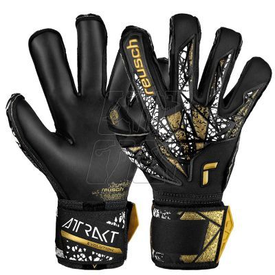 2. Reusch Attrakt Freegel Gold X Evolution Cut Finger Support goalkeeper gloves 54 70 950 7740