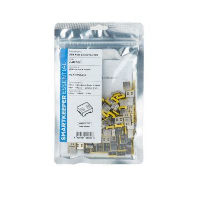 Smartkeeper UL03P2YL Port Blocker USB Type-A Port Blocker Yellow 1 pc.