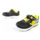 17. Leomil Pokemon children's sports shoes sneakers lightweight with velcro black yellow