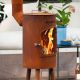 3. Bonfeu Bongiano Sp 3001 garden fireplace black