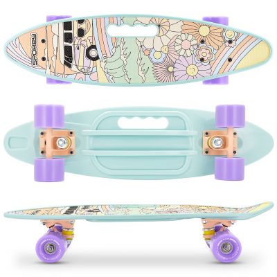 3. Spokey Groovy SPK-944592 Flashcard Skateboard