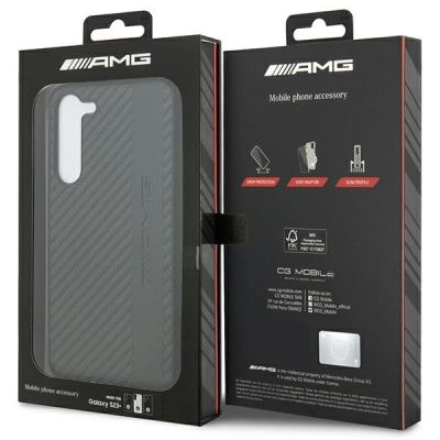 8. AMG AMHCS23MBLSCA S23+ S916 black/black hardcase Carbon Stripe&Embossed