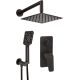 Concealed shower set